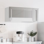 vidaXL Dulap bucătărie de perete cu uși glisante, oțel inoxidabil vidaXL Dulap bucătărie de perete cu uși glisante, oțel inoxidabil