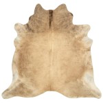 vidaXL Covor, bej, 180x220 cm, piele naturală de vacă vidaXL Covor, bej, 180x220 cm, piele naturală de vacă
