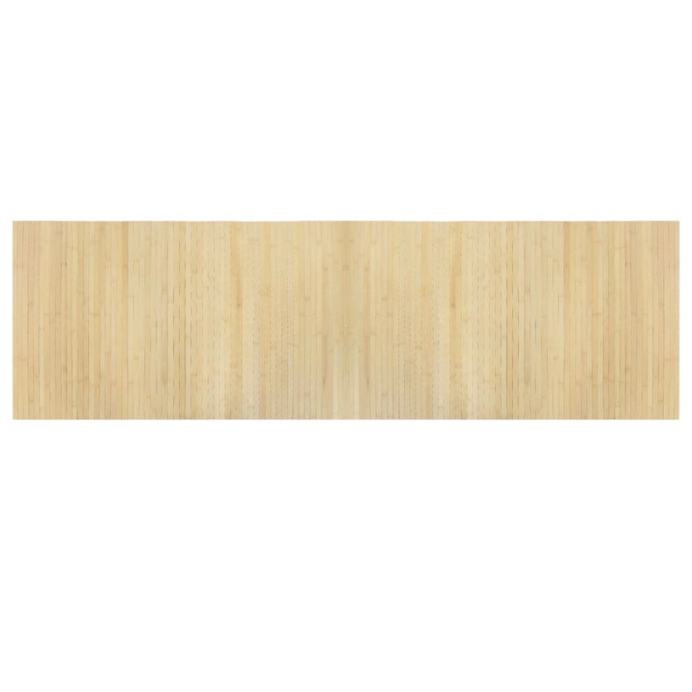 vidaXL Covor dreptunghiular, natural deschis, 60x200 cm, bambus