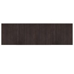 vidaXL Covor dreptunghiular, maro închis, 60x200 cm, bambus
