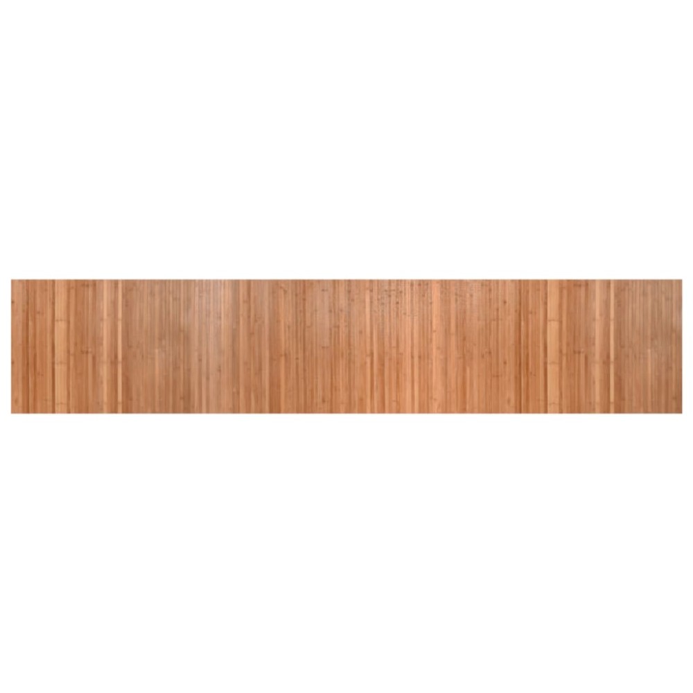 vidaXL Covor dreptunghiular, natural, 60x300 cm, bambus