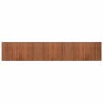 vidaXL Covor dreptunghiular, maro, 60x300 cm, bambus