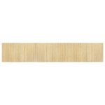 vidaXL Covor dreptunghiular, natural deschis, 60x300 cm, bambus