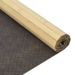 vidaXL Covor dreptunghiular, natural deschis, 60x300 cm, bambus