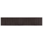 vidaXL Covor dreptunghiular, maro închis, 60x300 cm, bambus vidaXL Covor dreptunghiular, maro închis, 60x300 cm, bambus