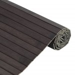vidaXL Covor dreptunghiular, maro închis, 60x300 cm, bambus vidaXL Covor dreptunghiular, maro închis, 60x300 cm, bambus