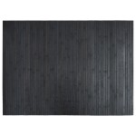 vidaXL Covor dreptunghiular, gri, 70x100 cm, bambus