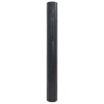 vidaXL Covor dreptunghiular, gri, 70x100 cm, bambus