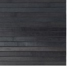 vidaXL Covor dreptunghiular, gri, 70x100 cm, bambus
