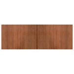 vidaXL Covor dreptunghiular, maro, 70x200 cm, bambus