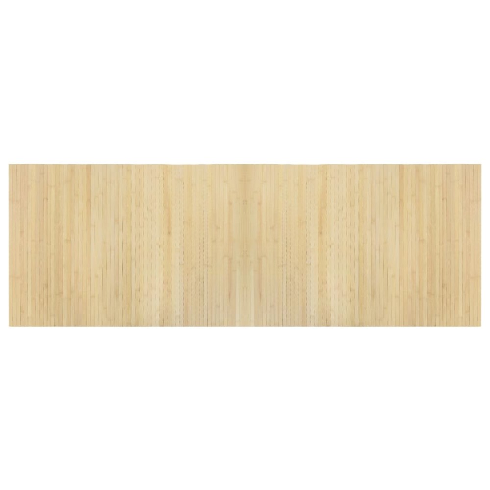 vidaXL Covor dreptunghiular, natural deschis, 70x200 cm, bambus
