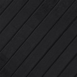 vidaXL Covor dreptunghiular, negru, 70x300 cm, bambus