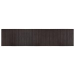 vidaXL Covor dreptunghiular, maro închis, 70x300 cm, bambus vidaXL Covor dreptunghiular, maro închis, 70x300 cm, bambus