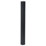 vidaXL Covor dreptunghiular, negru, 70x300 cm, bambus