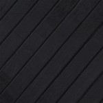 vidaXL Covor dreptunghiular, negru, 70x500 cm, bambus