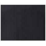 vidaXL Covor dreptunghiular, negru, 80x100 cm, bambus