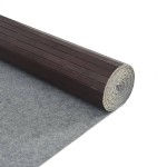 vidaXL Covor dreptunghiular, maro închis, 80x100 cm, bambus vidaXL Covor dreptunghiular, maro închis, 80x100 cm, bambus