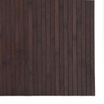 vidaXL Covor dreptunghiular, maro închis, 80x100 cm, bambus vidaXL Covor dreptunghiular, maro închis, 80x100 cm, bambus
