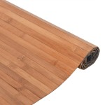vidaXL Covor dreptunghiular, natural, 80x200 cm, bambus vidaXL Covor dreptunghiular, natural, 80x200 cm, bambus