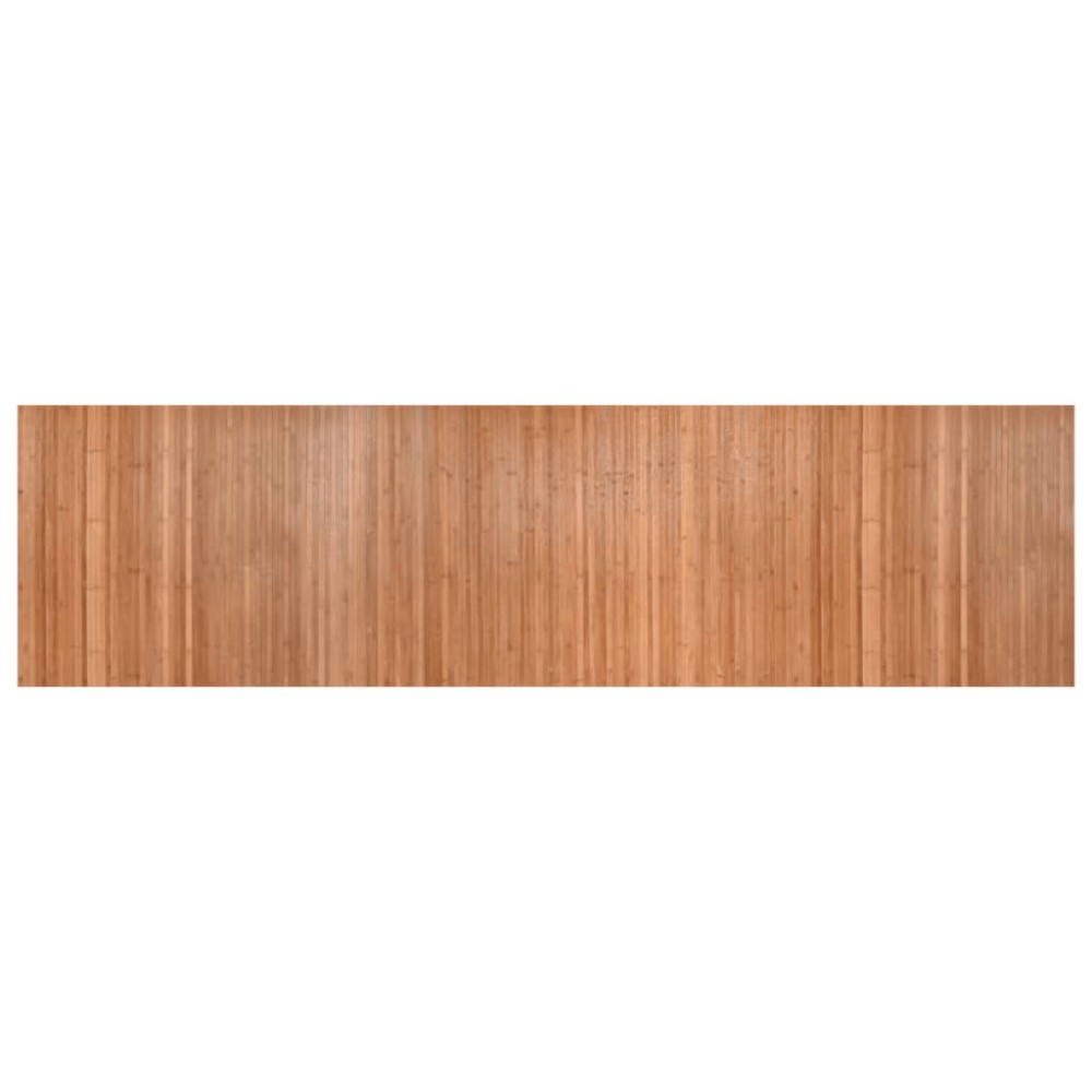 vidaXL Covor dreptunghiular, natural, 80x300 cm, bambus