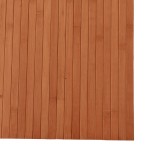 vidaXL Covor dreptunghiular, maro, 80x300 cm, bambus