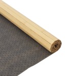 vidaXL Covor dreptunghiular, natural deschis, 80x300 cm, bambus