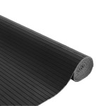 vidaXL Covor dreptunghiular, gri, 80x300 cm, bambus vidaXL Covor dreptunghiular, gri, 80x300 cm, bambus