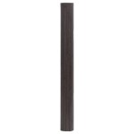 vidaXL Covor dreptunghiular, maro închis, 100x100 cm, bambus vidaXL Covor dreptunghiular, maro închis, 100x100 cm, bambus