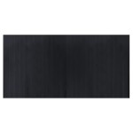 vidaXL Covor dreptunghiular, negru, 100x200 cm, bambus vidaXL Covor dreptunghiular, negru, 100x200 cm, bambus