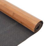 vidaXL Covor dreptunghiular, natural, 100x200 cm, bambus vidaXL Covor dreptunghiular, natural, 100x200 cm, bambus
