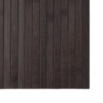 vidaXL Covor dreptunghiular, maro închis, 100x400 cm, bambus vidaXL Covor dreptunghiular, maro închis, 100x400 cm, bambus