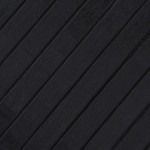 vidaXL Covor dreptunghiular, negru, 100x500 cm, bambus