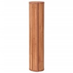 vidaXL Covor dreptunghiular, maro, 60x100 cm, bambus