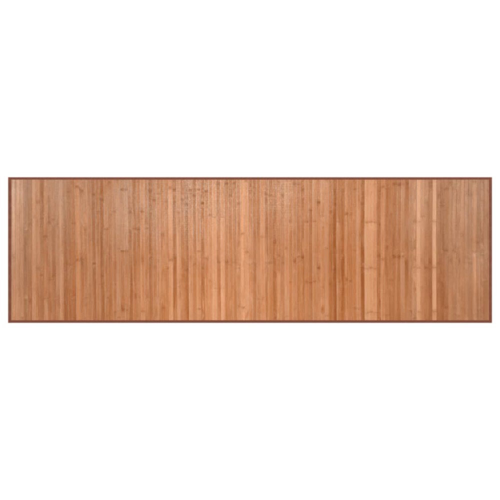 vidaXL Covor dreptunghiular, natural, 60x200 cm, bambus