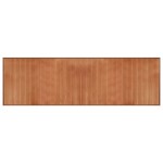 vidaXL Covor dreptunghiular, maro, 60x200 cm, bambus