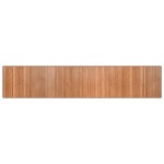 vidaXL Covor dreptunghiular, natural, 60x300 cm, bambus