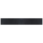vidaXL Covor dreptunghiular, negru, 60x400 cm, bambus