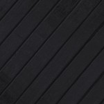 vidaXL Covor dreptunghiular, negru, 60x400 cm, bambus