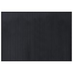 vidaXL Covor dreptunghiular, negru, 70x100 cm, bambus