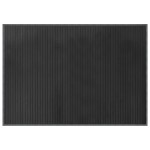 vidaXL Covor dreptunghiular, gri, 70x100 cm, bambus vidaXL Covor dreptunghiular, gri, 70x100 cm, bambus