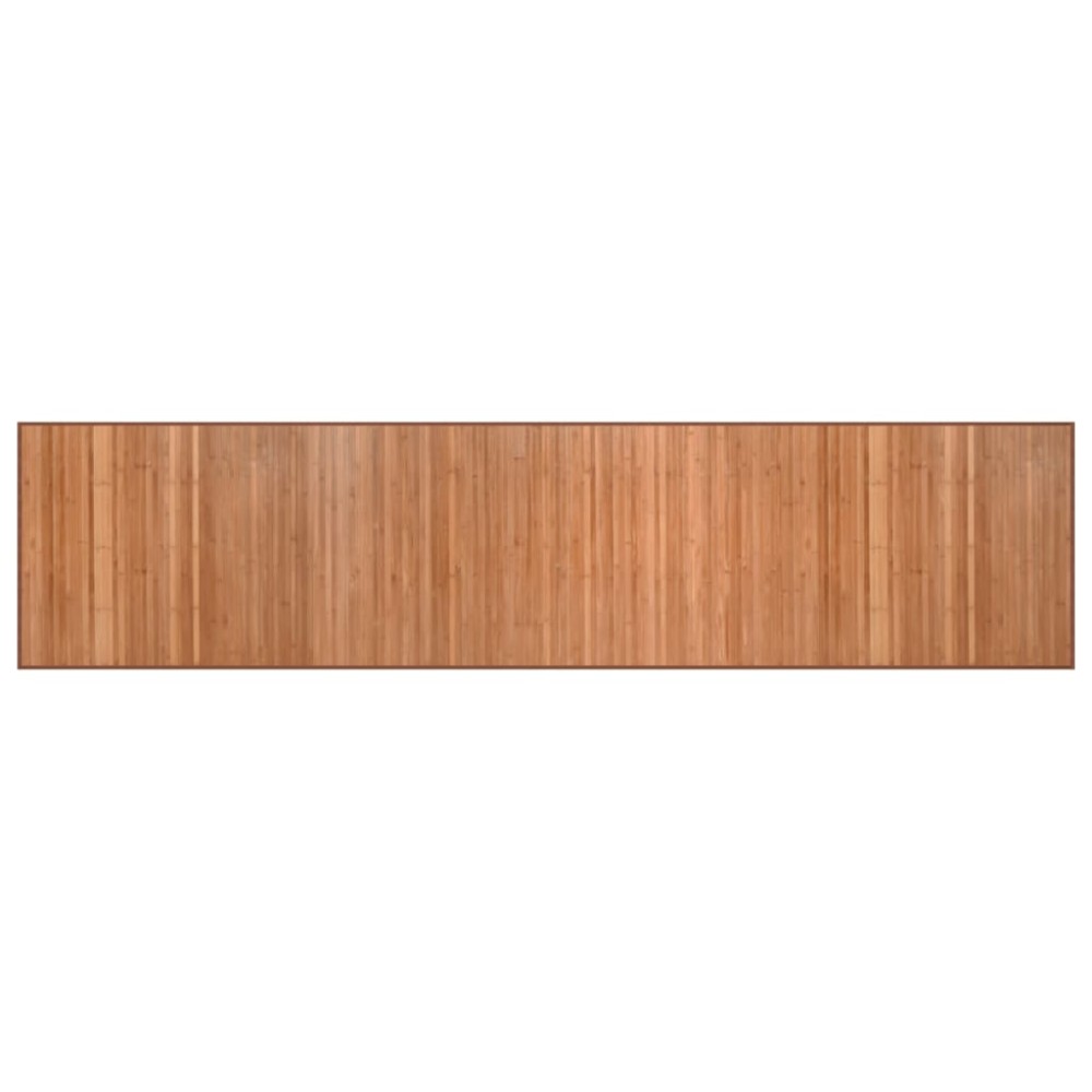 vidaXL Covor dreptunghiular, natural, 70x300 cm, bambus