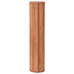 vidaXL Covor dreptunghiular, maro, 70x300 cm, bambus