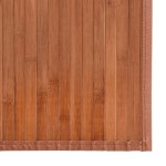 vidaXL Covor dreptunghiular, maro, 70x300 cm, bambus