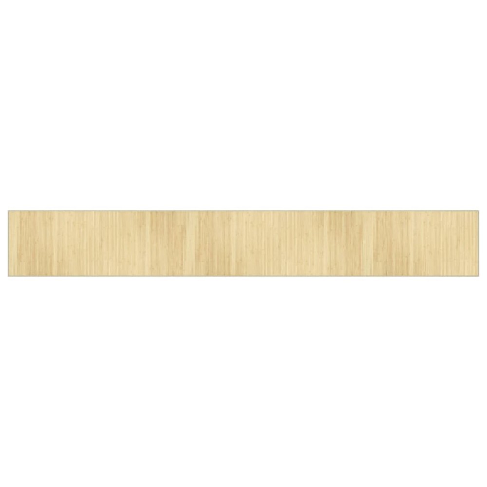 vidaXL Covor dreptunghiular, natural deschis, 70x500 cm, bambus