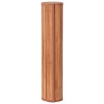 vidaXL Covor dreptunghiular, maro, 70x1000 cm, bambus
