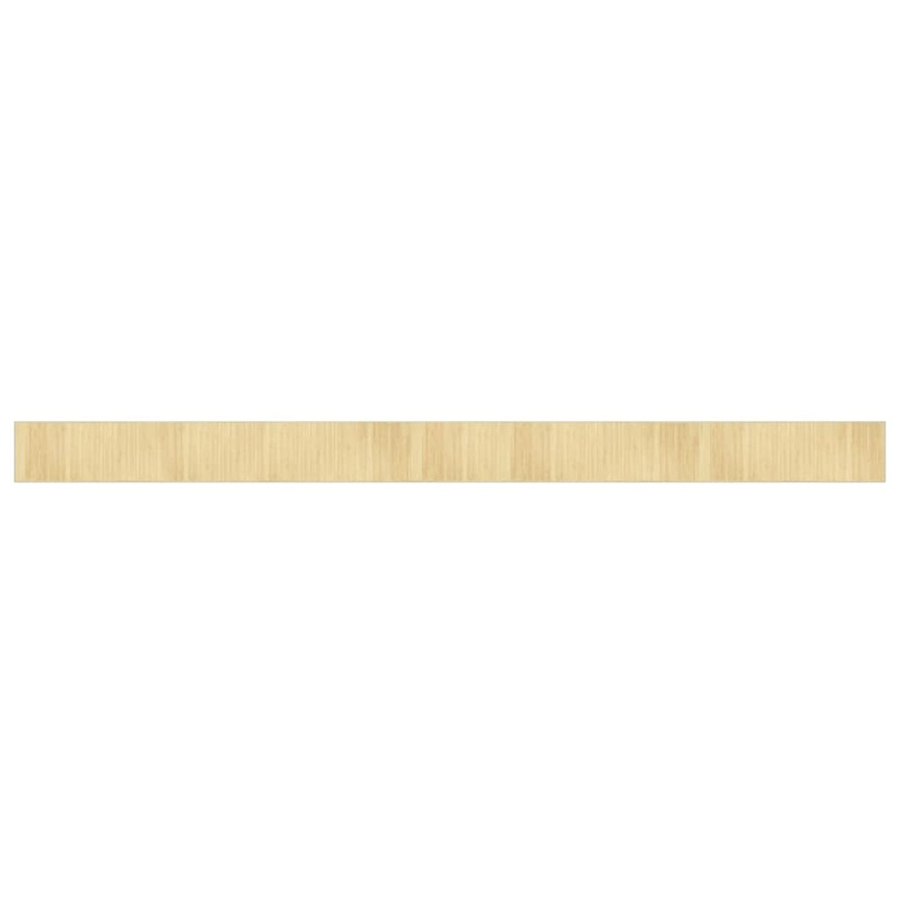 vidaXL Covor dreptunghiular, natural deschis, 70x1000 cm, bambus