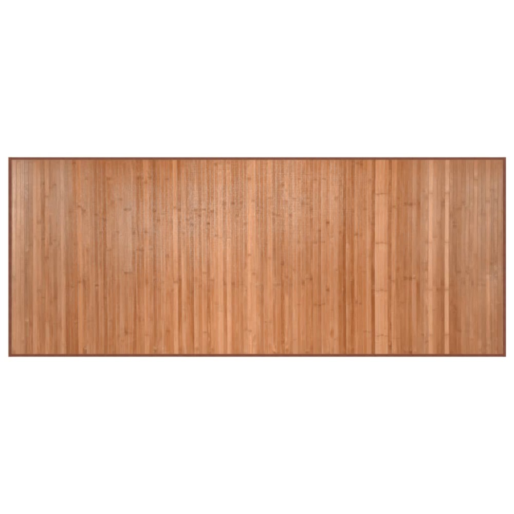 vidaXL Covor dreptunghiular, natural, 80x200 cm, bambus