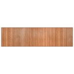 vidaXL Covor dreptunghiular, natural, 80x300 cm, bambus