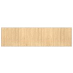 vidaXL Covor dreptunghiular, natural deschis, 80x300 cm, bambus vidaXL Covor dreptunghiular, natural deschis, 80x300 cm, bambus