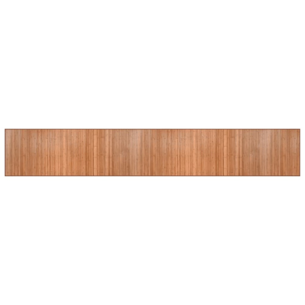 vidaXL Covor dreptunghiular, natural, 80x500 cm, bambus